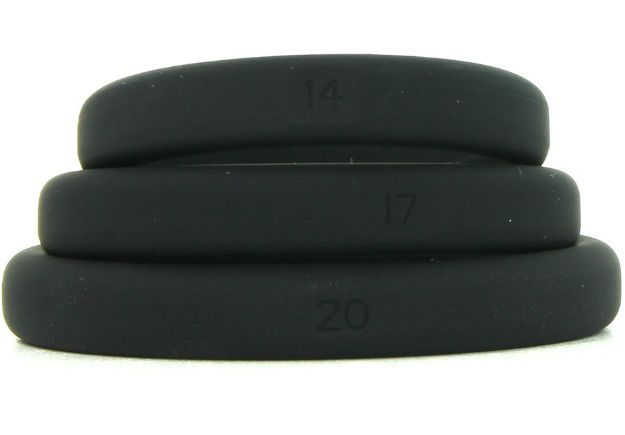 C-Ring 3PK Premium en silicone Xact-Fit-Varié (#14-17-2)