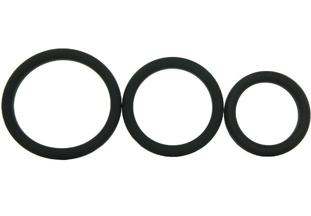 C-Ring 3PK Premium en silicone Xact-Fit-Varié (#14-17-2)