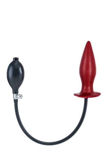 Inflatable Red Anal Plug | Mister B