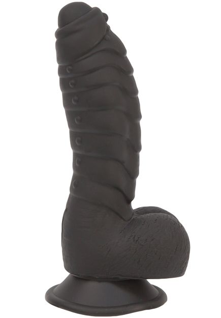 Ben 7" Textured Dildo with Balls