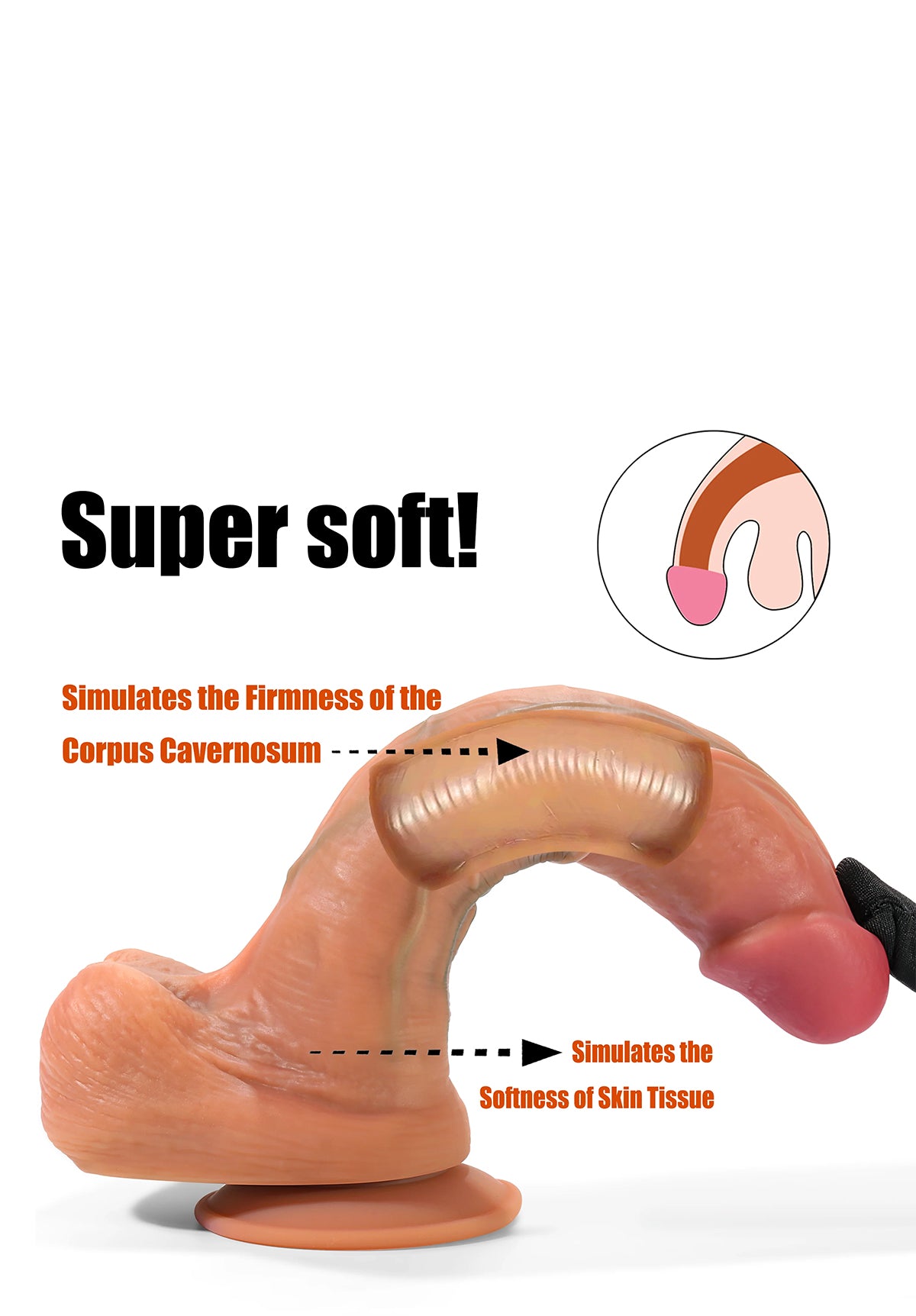 William: 6in Realistic Dildo | Adore U