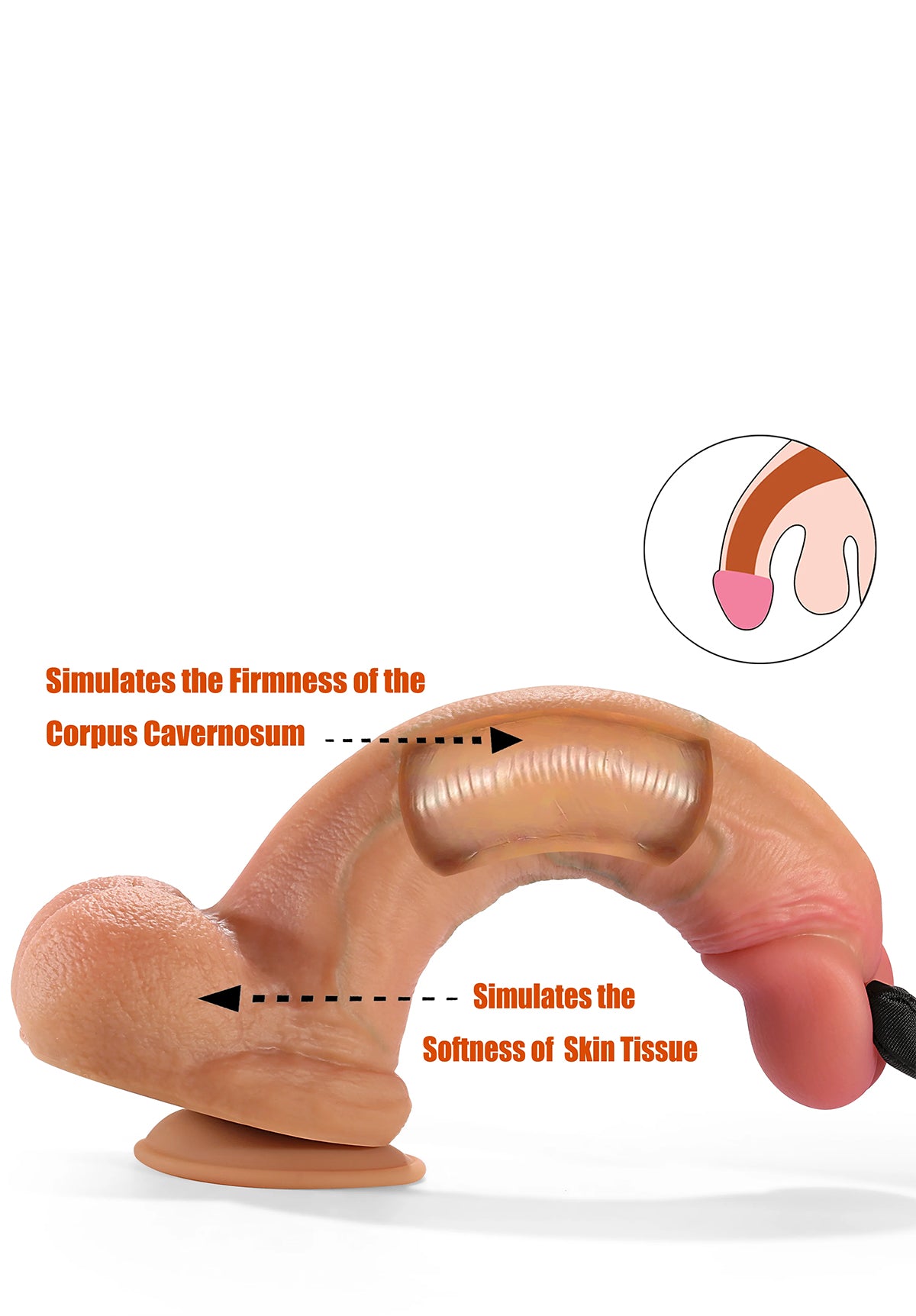 Yann: 8in Realistic Dildo | Adore U