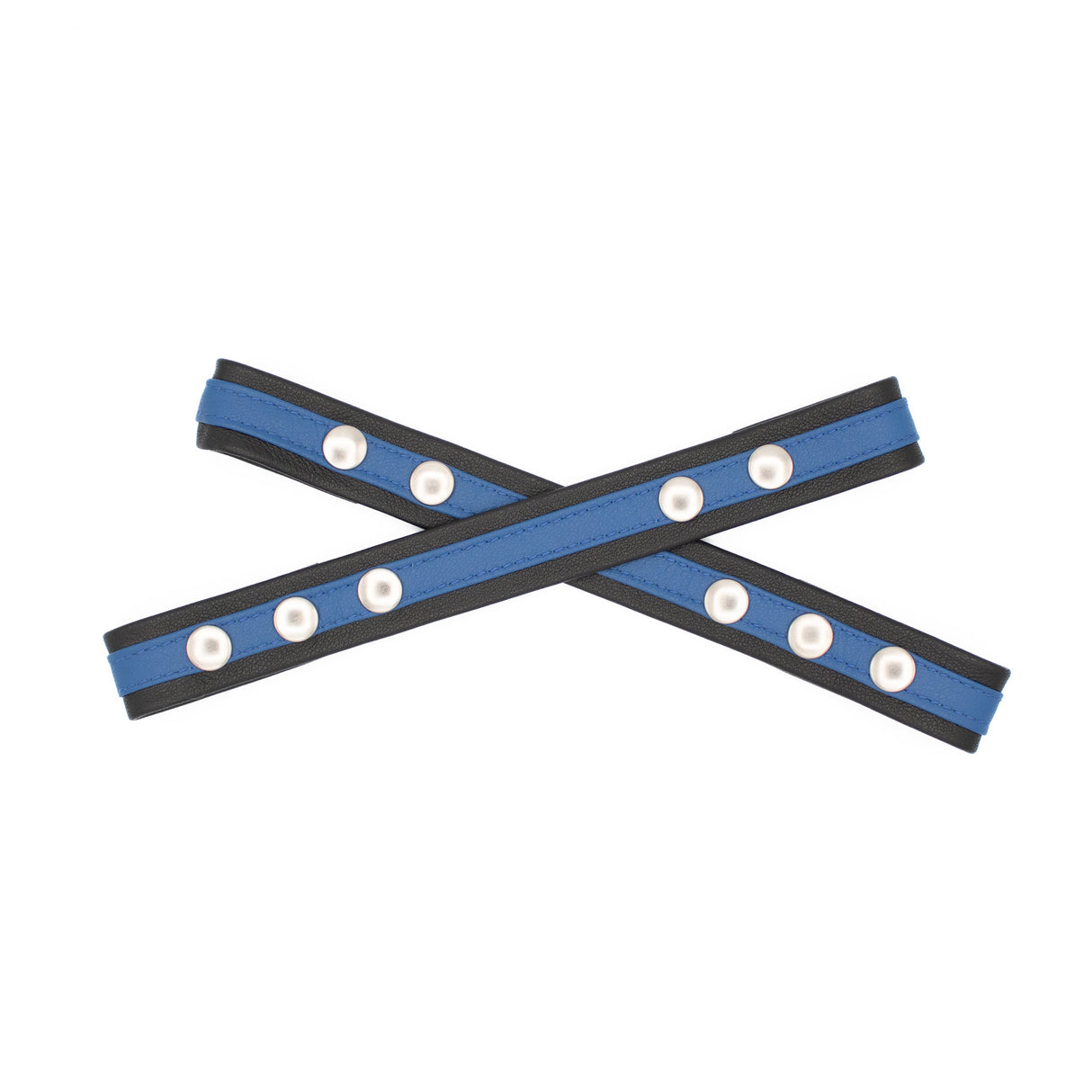 Cross Combo Leather Half-Harness | Saint At Large Design Collective