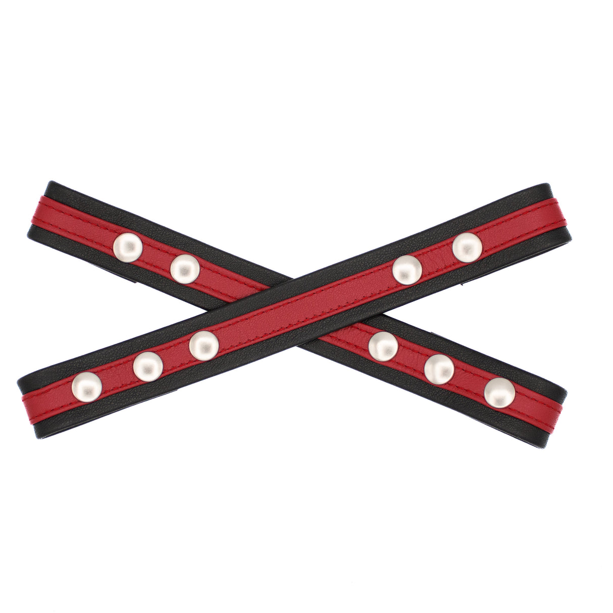 Cross Combo Leather Half-Harness | Saint At Large Design Collective