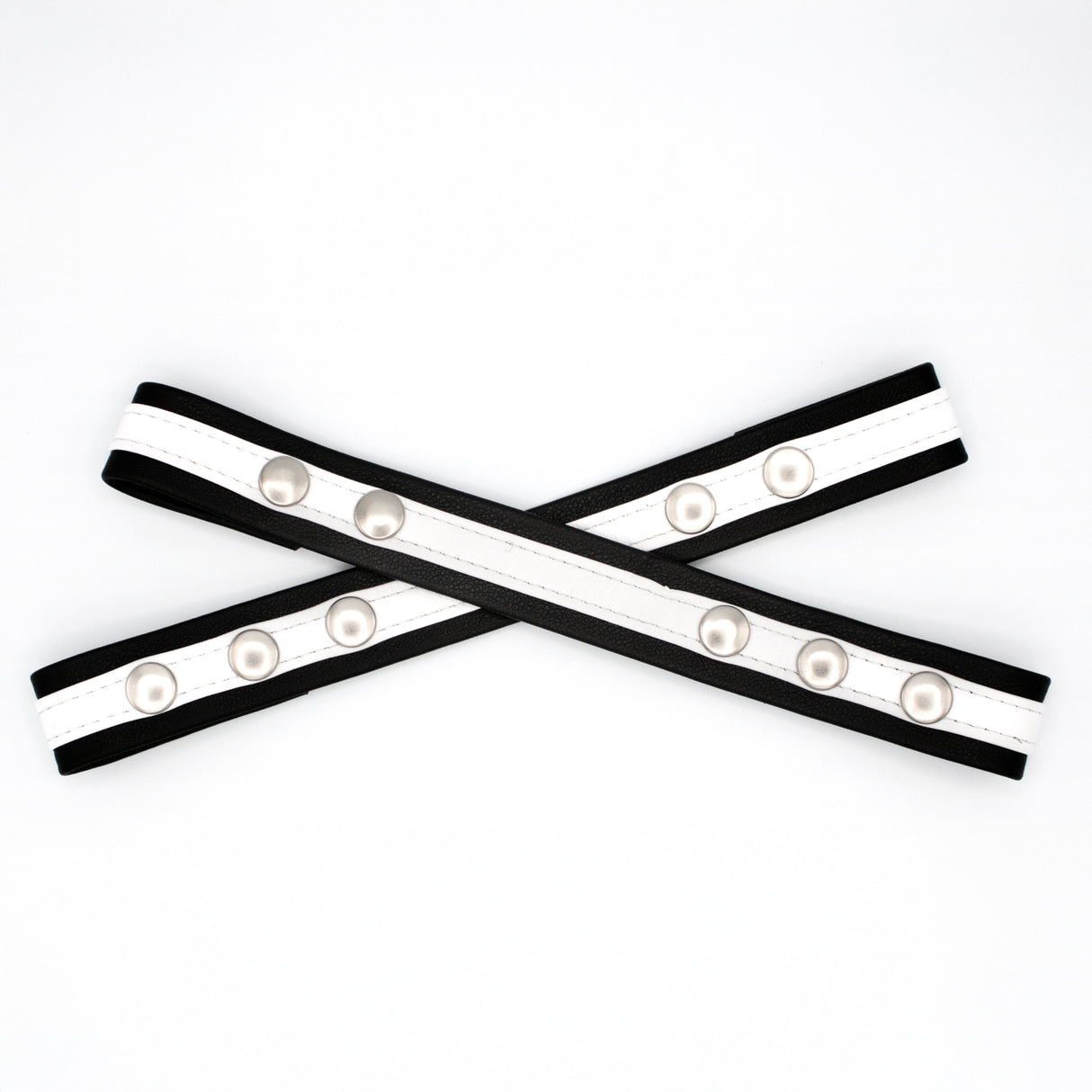 Cross Combo Leather Half-Harness | Saint At Large Design Collective