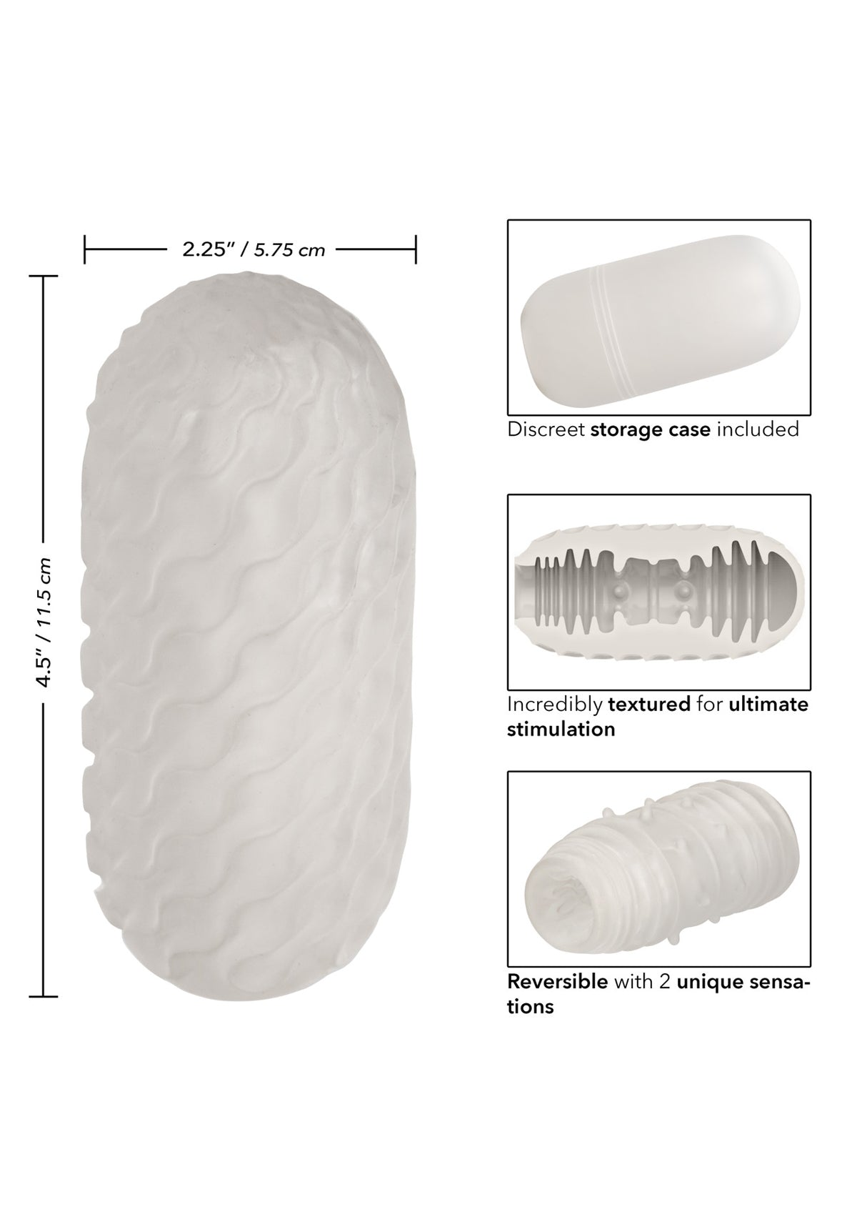 Boundless Reversible Stroker | California Exotics