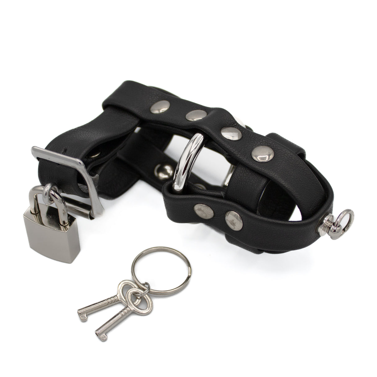 Leather Cock Cage with 1 ring | PRIAPE Leather