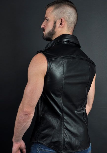 Sleeveless Police Shirt