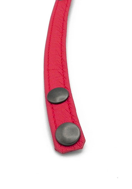 C-Ring en cuir de couleur