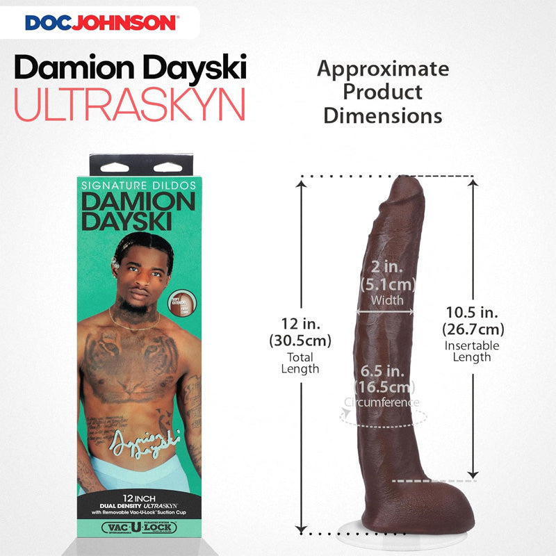 Damion Dayski Signature Cock Dildo | Doc Johnson