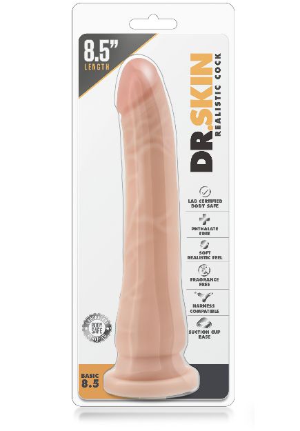 Dr Skin Realistic Basic 8.5" Dildo