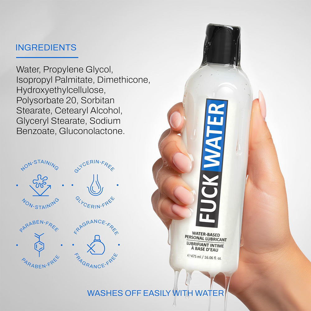 FuckWater Water-Based Lube | Non-Friction Products