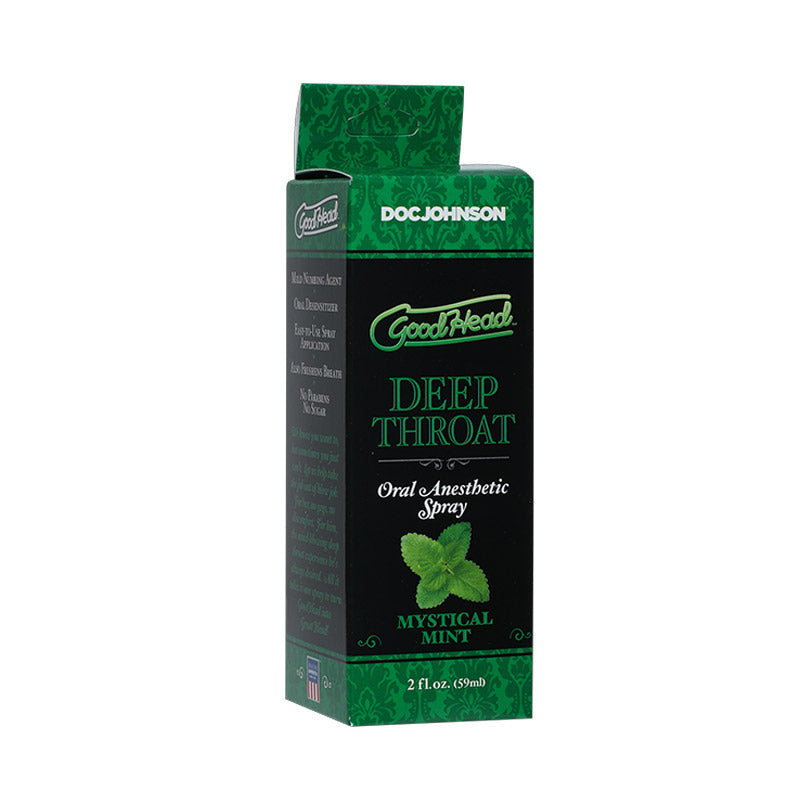 Deep Throat Spray - Mint | GodHead Doc Johnson