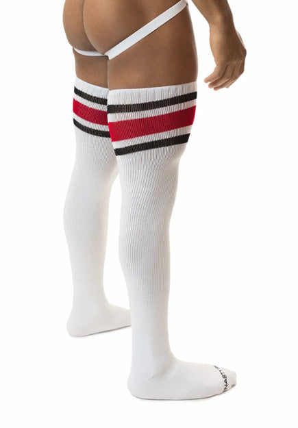 Hook'd Up Thigh High Socks | Nasty Pig