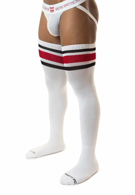 Hook'd Up Thigh High Socks | Nasty Pig