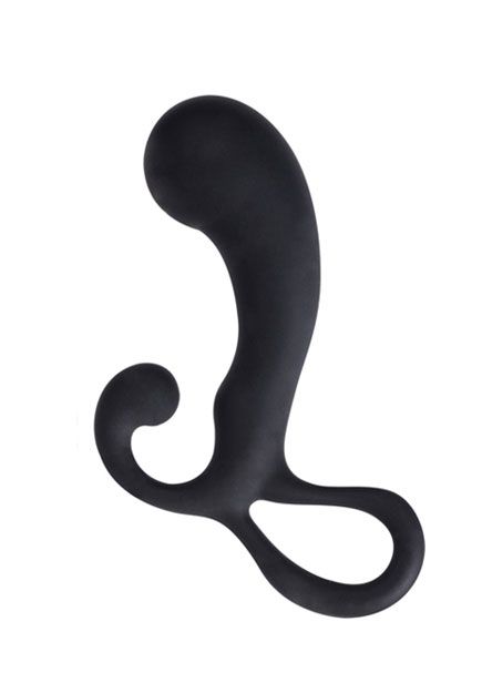 Invader Prostate Plug Massager Black