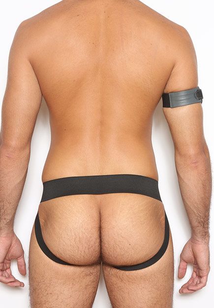 Priape Leather Jock Zip 2.0