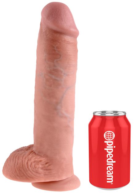 King Cock 11'' Dildo with Balls