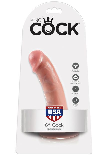 King Cock 6'' Dildo