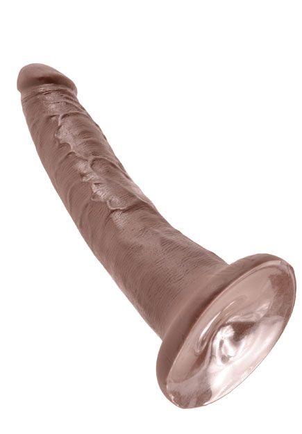 King Cock 7'' Curved Dildo