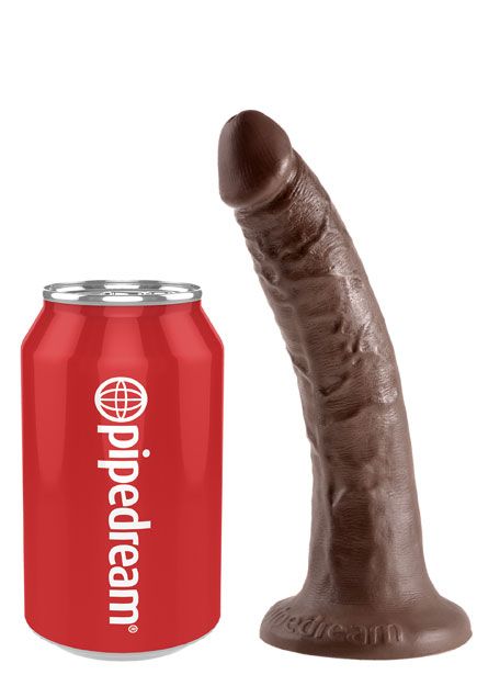King Cock 7'' Curved Dildo