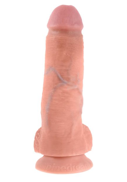 King Cock 8'' Dildo with Balls