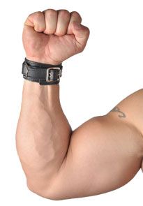 Leather Handcuff Bracelet