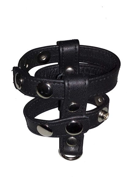 Leather Leash C-Ring