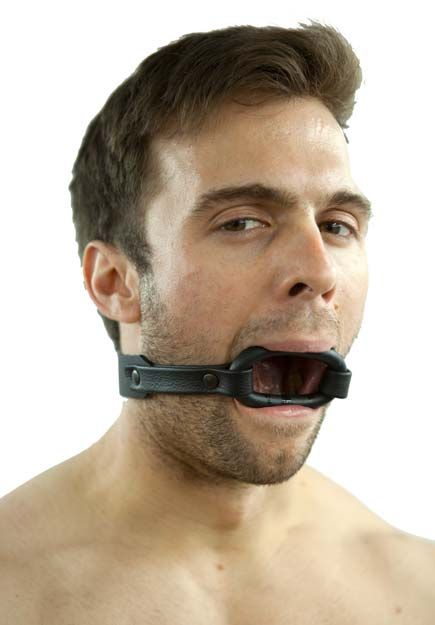 Leather Reflex Gag