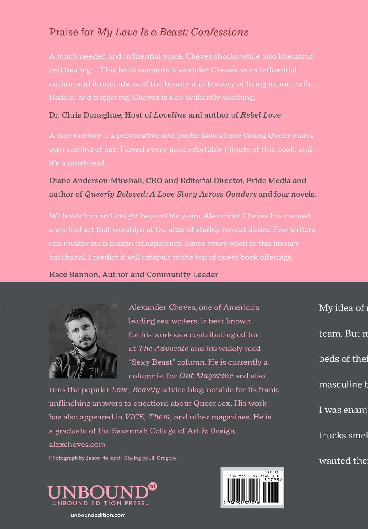 My Love Is a Beast: Confessions | Alexander Cheves