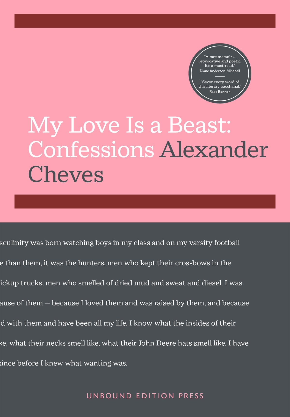 My Love Is a Beast: Confessions | Alexander Cheves
