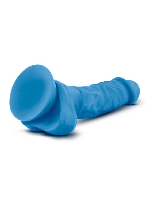 Neo Dual Density 7.5" Dildo with balls