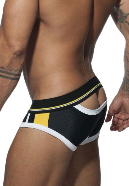 Caleçon sport ouvert en filet