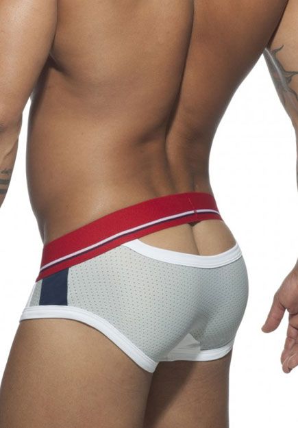 Caleçon sport ouvert en filet