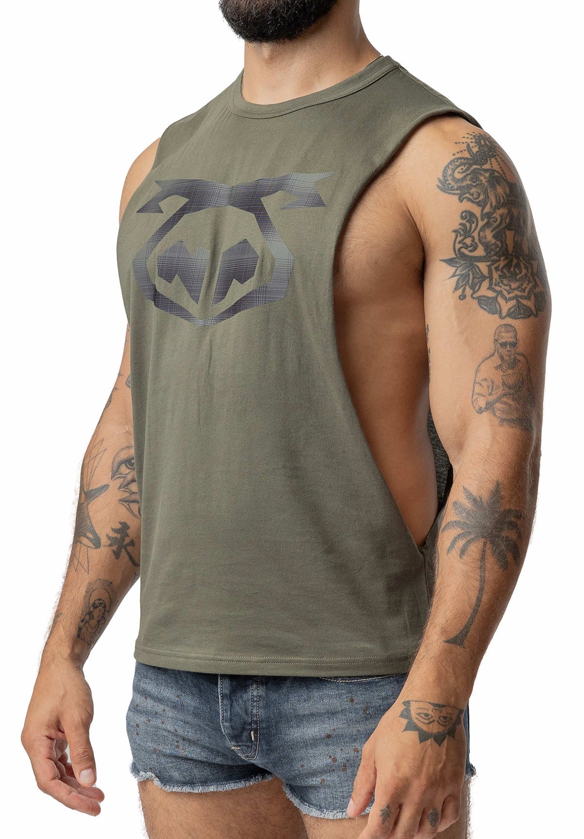 Plaid Shredder Tank Top | Nasty Pig
