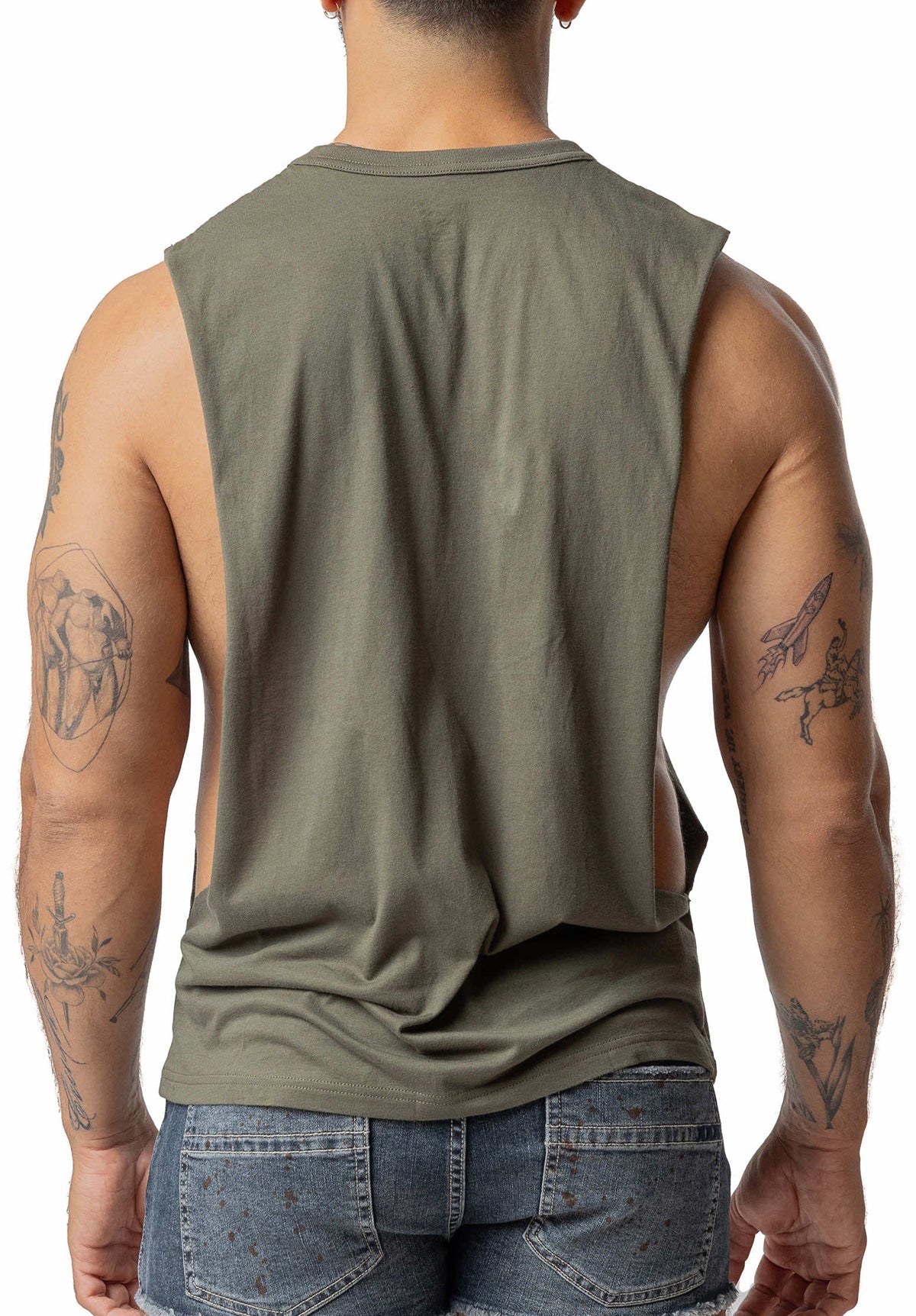 Plaid Shredder Tank Top | Nasty Pig