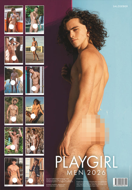 Playirl Men 2026 Calendar | Salzgeber