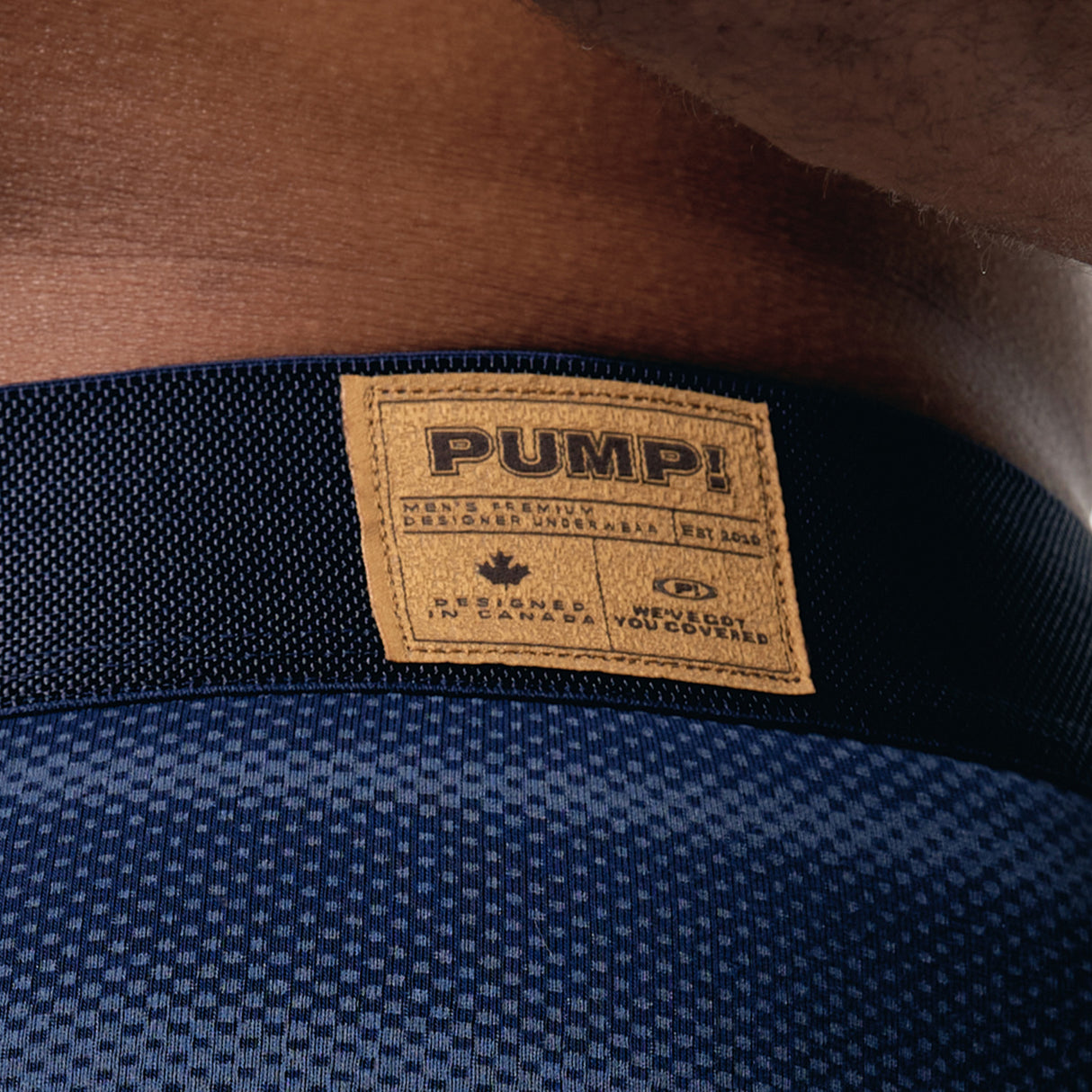 Indigo Blue Brief | PUMP! Underwear