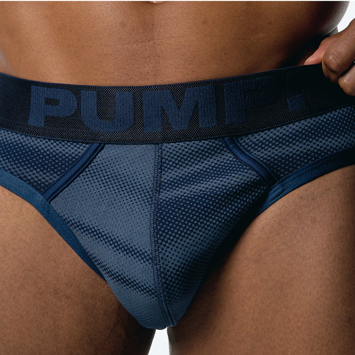 Indigo Blue Brief | PUMP! Underwear