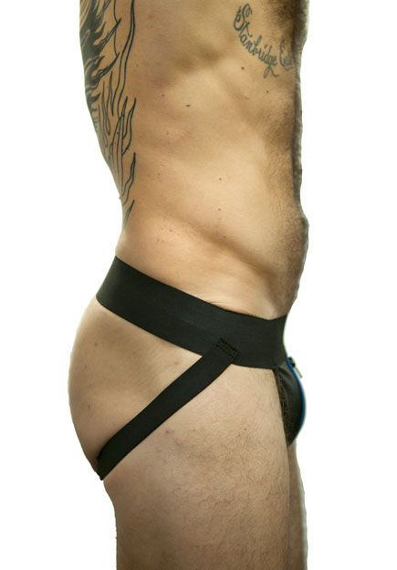 Priape Leather Jock Zip 2.0