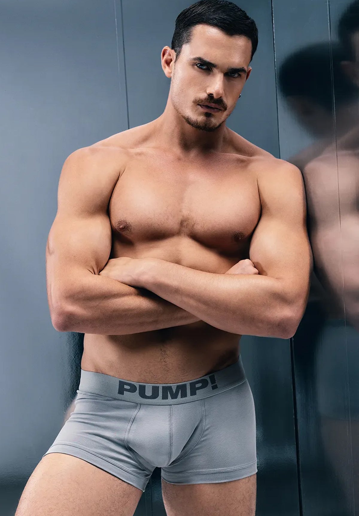 Gray Classic Boxer | PUMP! Underwear