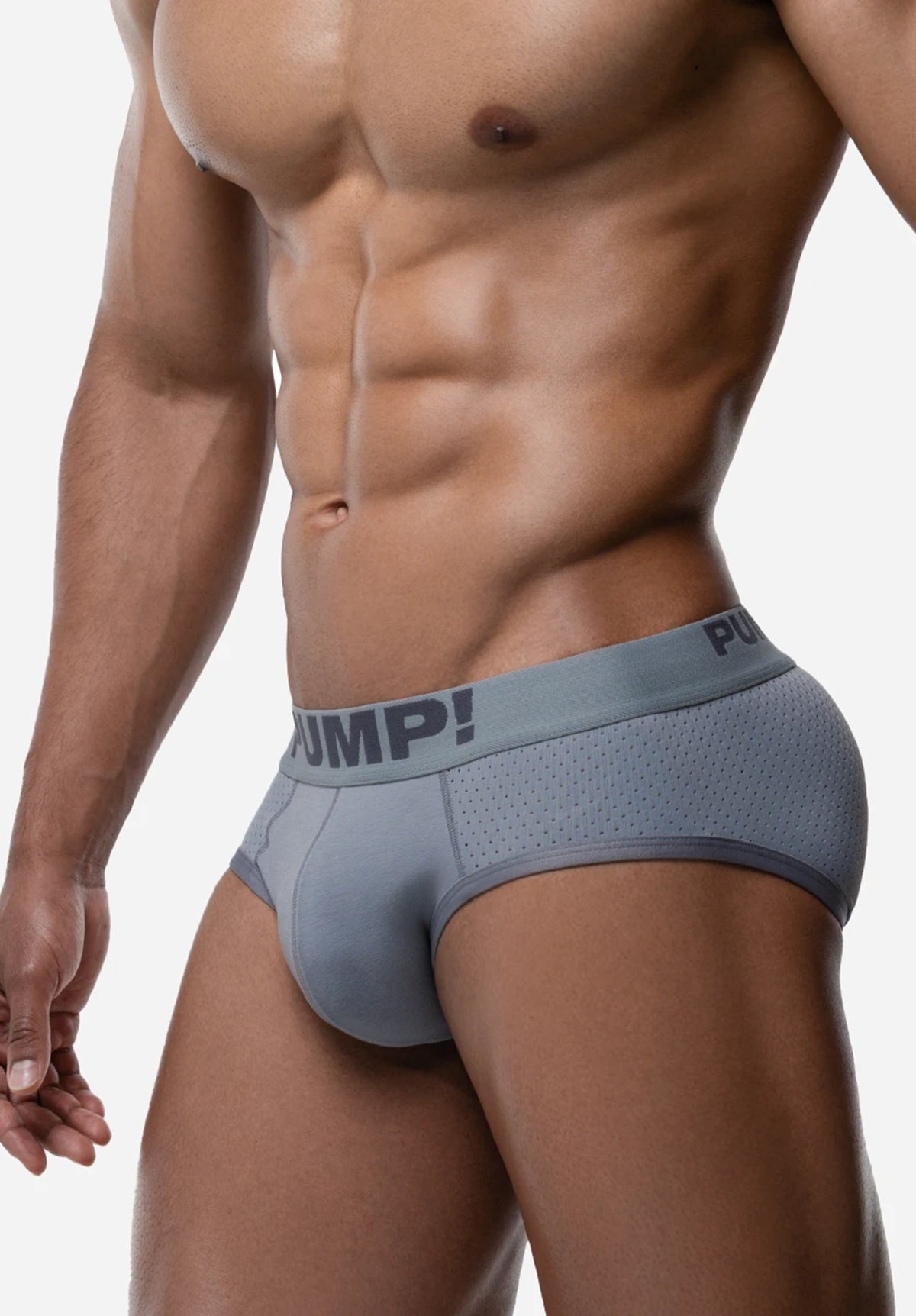 Gray Classic Brief | PUMP! Underwear