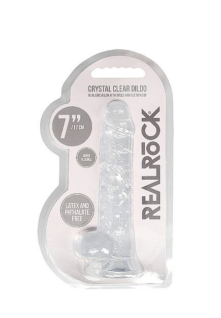 Realrock 7" Crystal Dildo