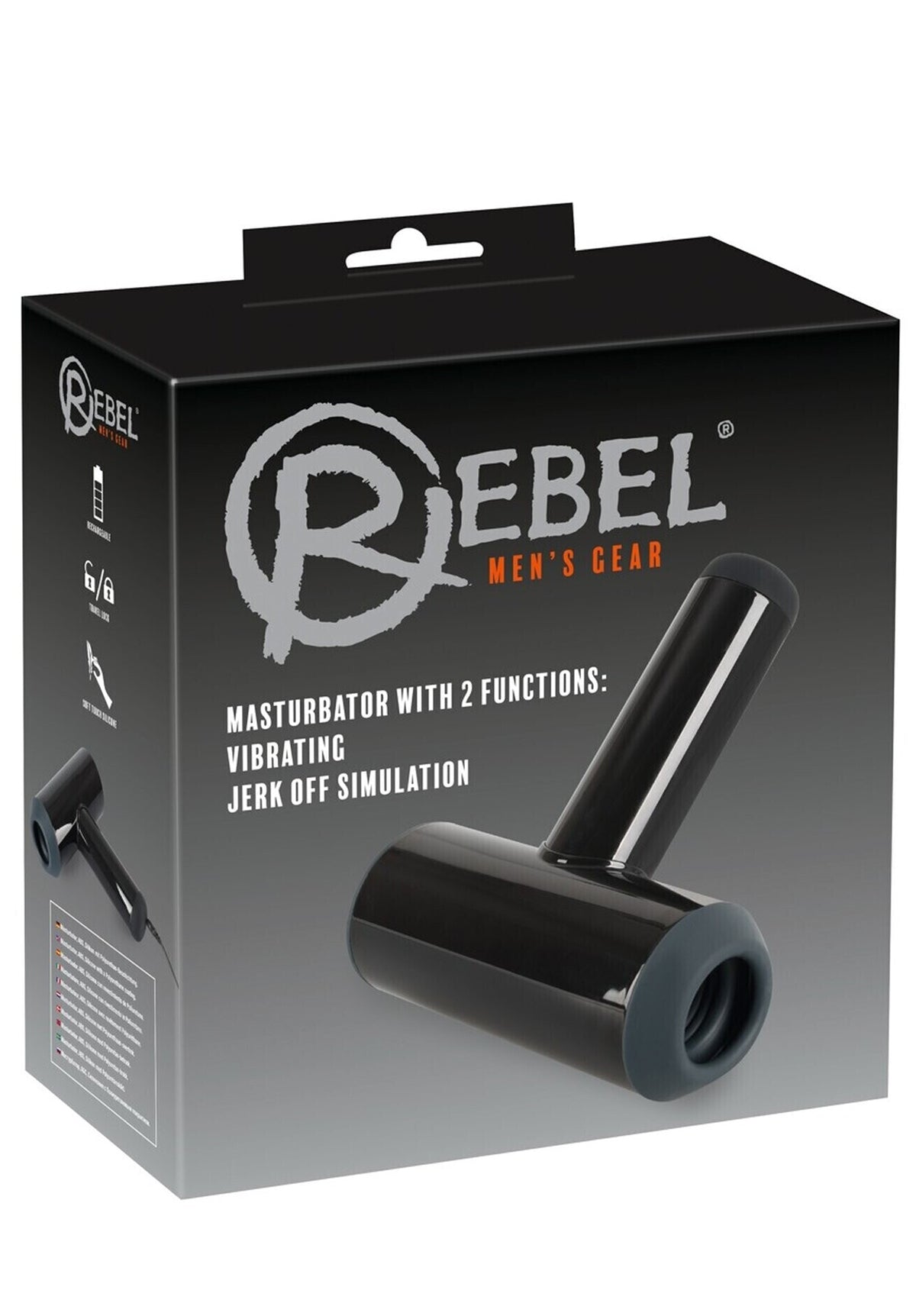 Rebel Men's Gear Stroker with 2 functions | REBEL