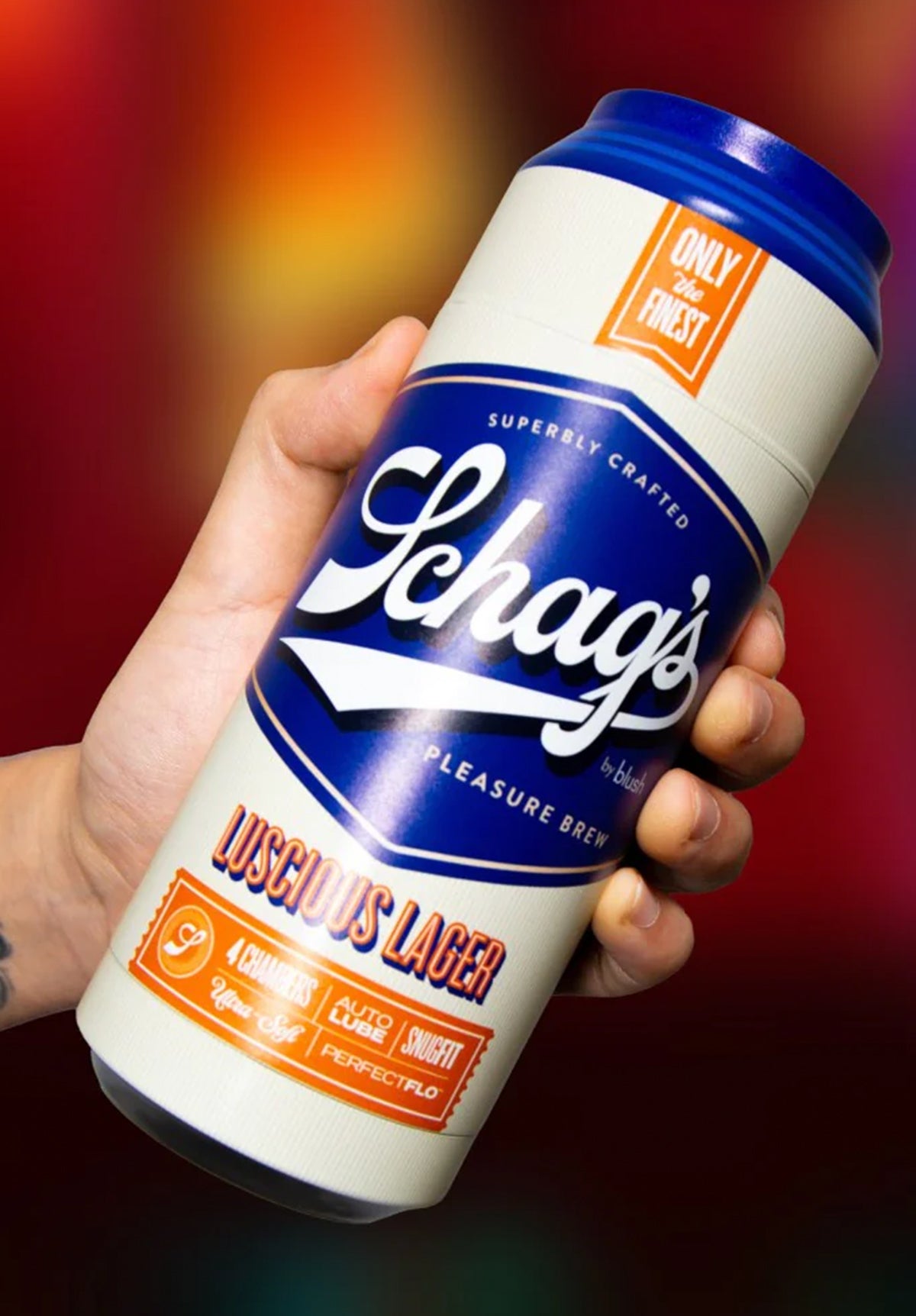 Schag's Lucious Lager Frosted Masturbator | Blush Novelties
