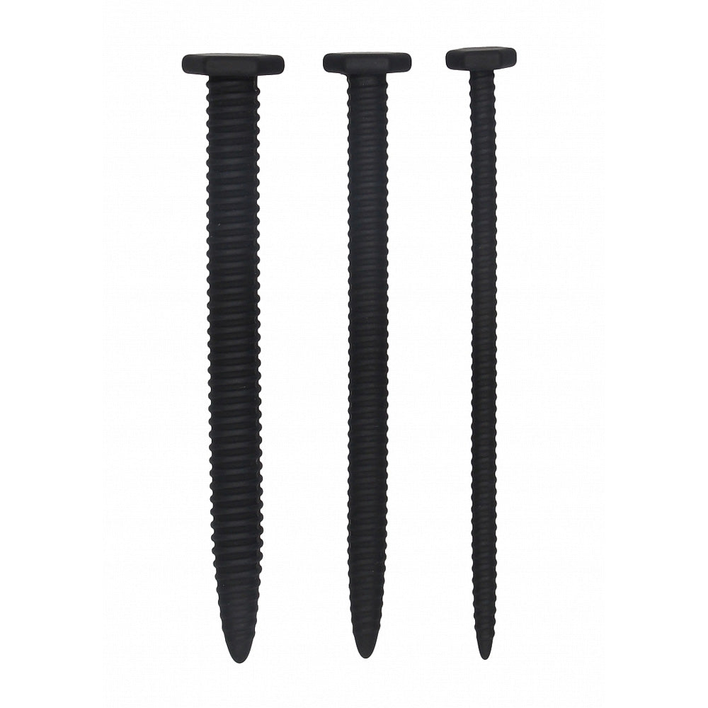 Silicone Screw Urethral Plug Set | Ouch!