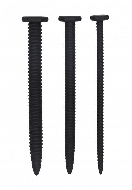 Silicone Screw Urethral Plug Set | Ouch!