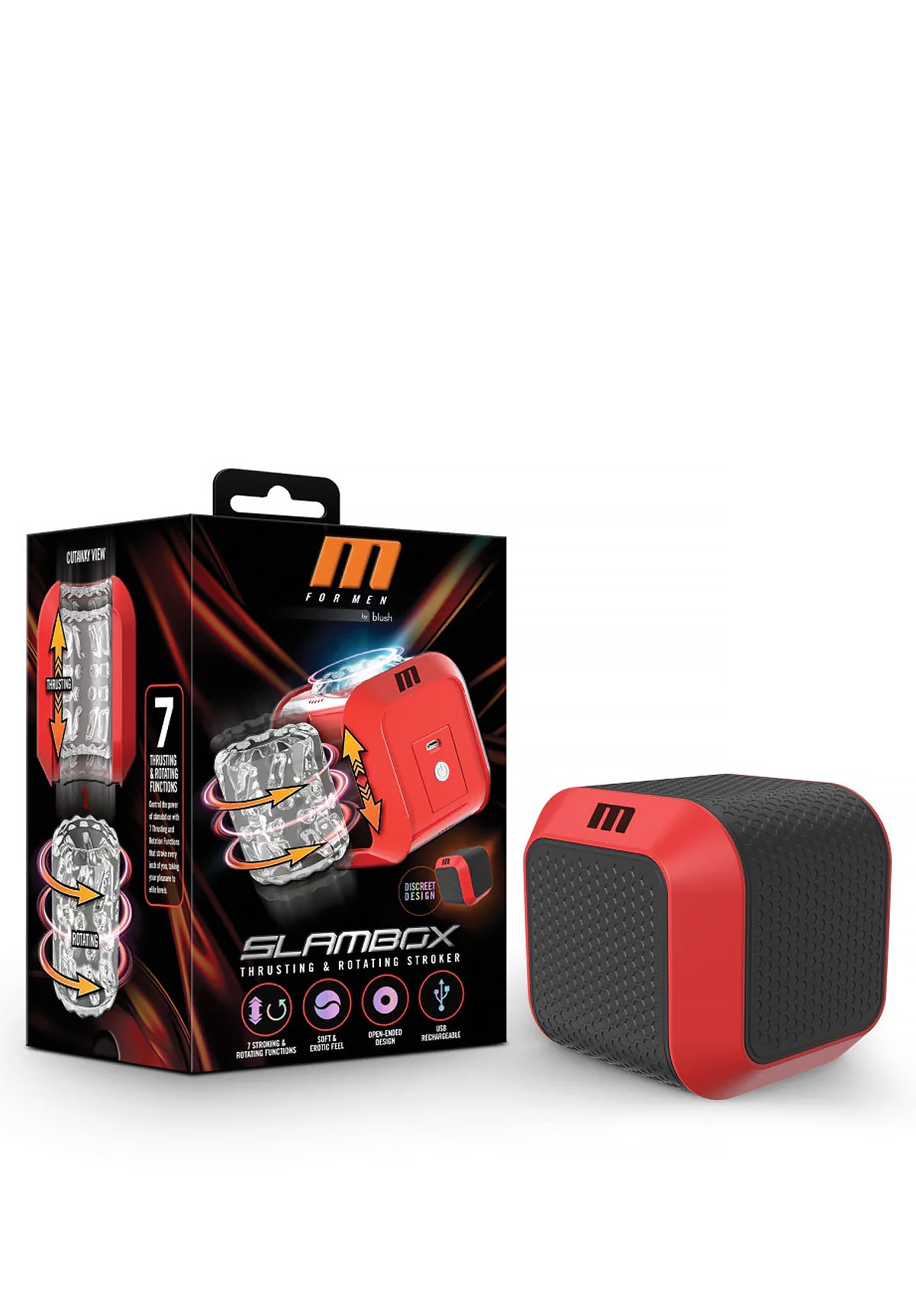 Slambox Thrusting and Rotating Stroker | Blush Novelties