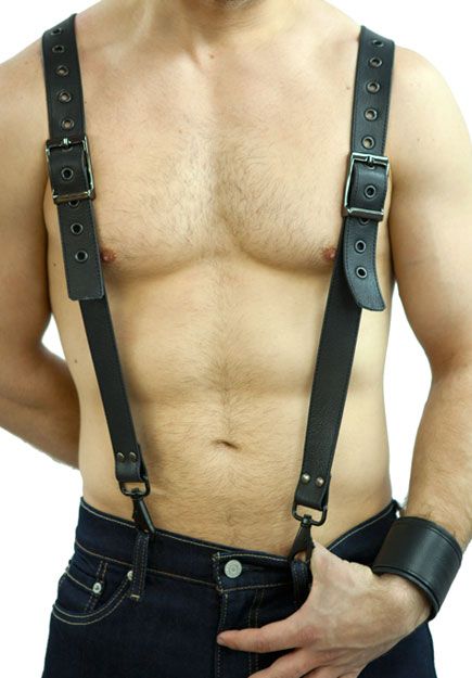 Bretelles Cuir Souple