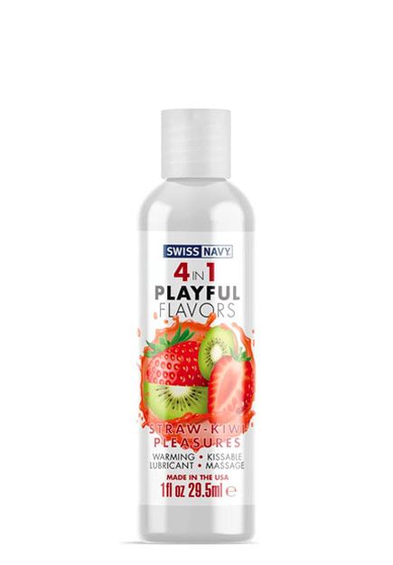 4 in 1 Strawberry Kiwi Pleasure Lube/Massage